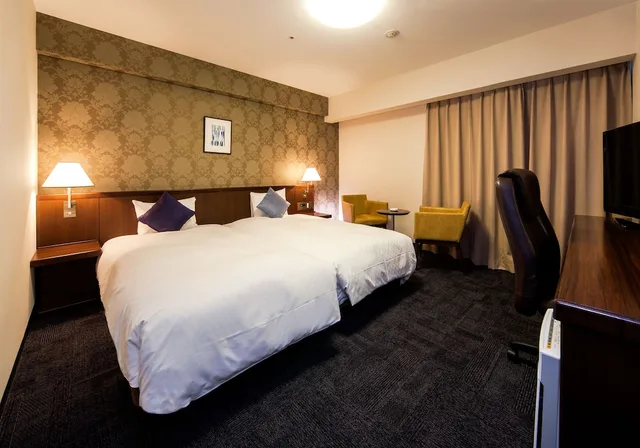 غرفة بسريرين منفصلين، Daiwa Roynet Hotel Kobe Sannomiya 2/6