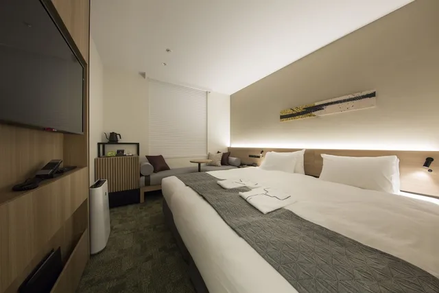 Hollywood, Twin Beds، Shizutetsu Hotel Prezio Kyoto Shijo 5/9
