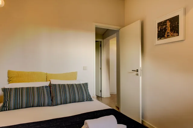 شقة سوبيريور بسرير مزدوج بإطلالة على النهر بغرفة نوم واحدة مع أريكة، Ribeira Cinema Apartments 1/4