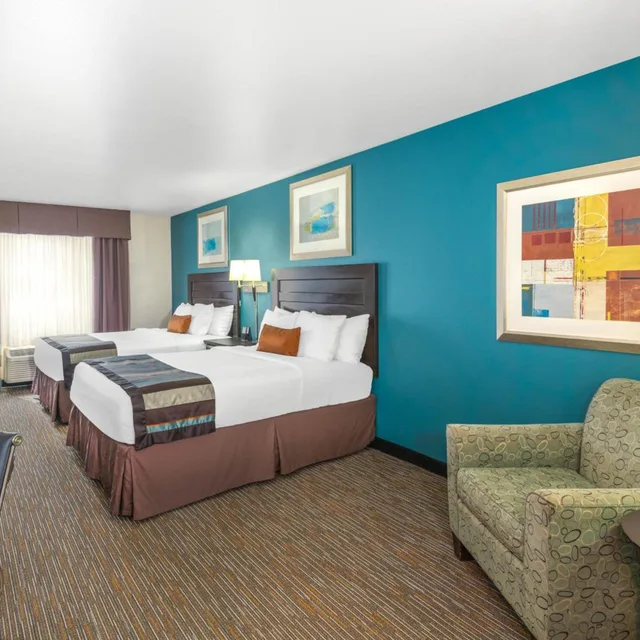 غرفة ديلوكس بسريرين كوين لذوي الإعاقة، Wingate By Wyndham St George 2/7