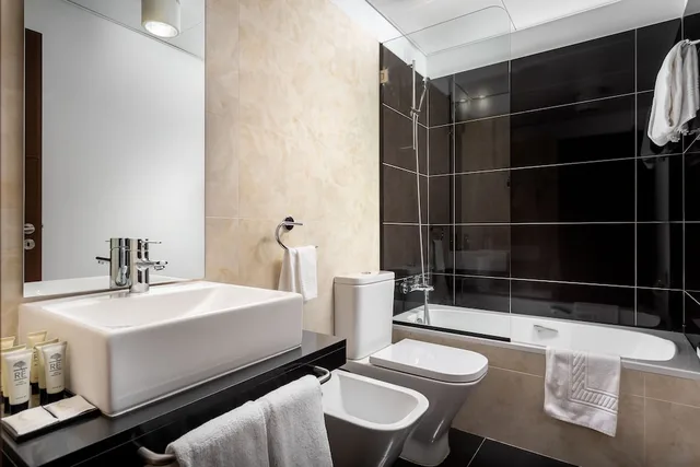 غرفة عائلية بسرير مزدوج وسريرين منفصلين، Hotel Luena 12/12