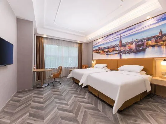 غرفة بزنس بسريرين مزدوجين، Vienna Hotel (Suzhou Jinji Lake) 1/2