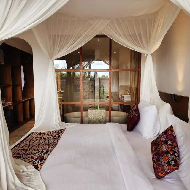 Deluxe, Double or Twin Bed, Pool View, Sabana Ubud 1/10