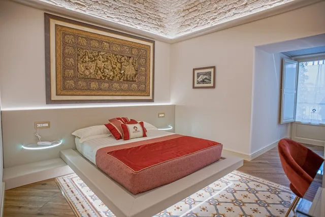 Tower, Deluxe, Double Bed, City View، PALAZZO SCOTTO 2/10