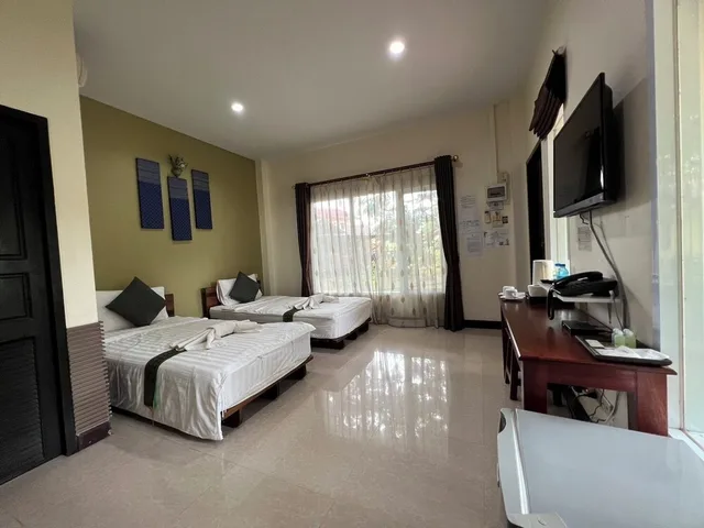 بنغل بسريرين منفصلين، Park Pool Resort 3/7