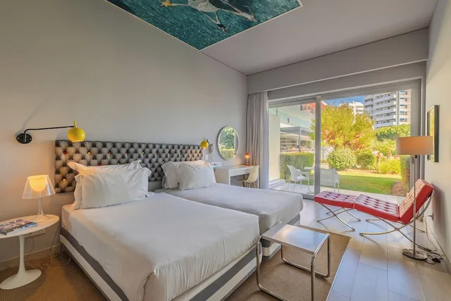 غرفة ديلوكس بسريرين منفصلين بإطلالة على المسبح، Pestana Alvor South Beach 2/10