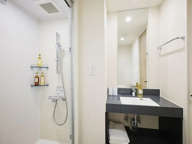 Standard Twin with Extrabed، hotel MONday Premium UENO-OKACHIMACHI 5/6
