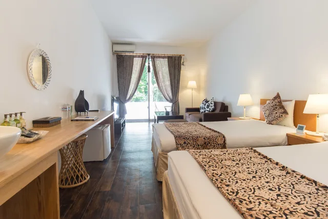 غرفة ديلوكس بسريرين منفصلين، Nata Beach Villa 1/3