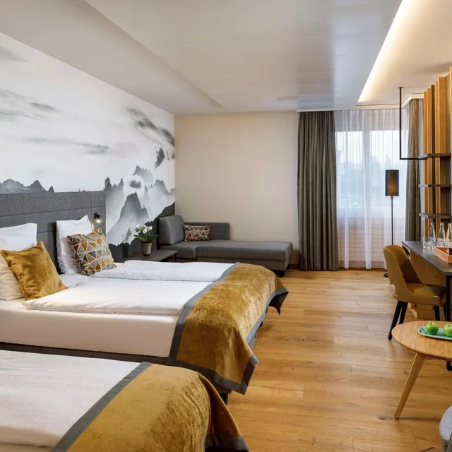 غرفة رباعية بسرير فردي، Hotel Allegra Lodge 6/10
