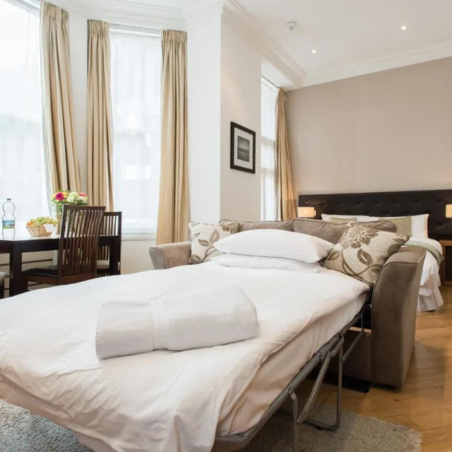 استوديو ديلوكس بسرير مزدوج، Presidential Apartments - Kensington 10/10