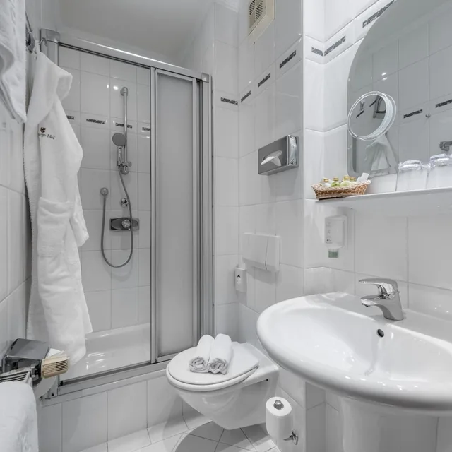 غرفة صغيرة مزدوجة، Hotel Salzburger Hof 7/9