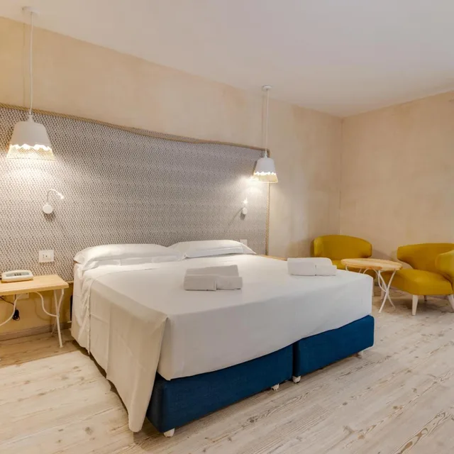 غرفة قياسية بسرير مزدوج أو سريرين منفصلين، The Tonnara of Bonagia Resort 5/9