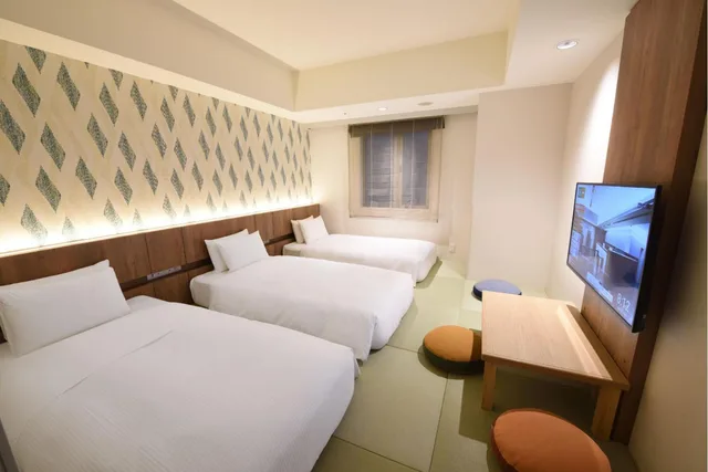 غرفة بأرضية تاتامي، Hakata Green Hotel Annex 3/6