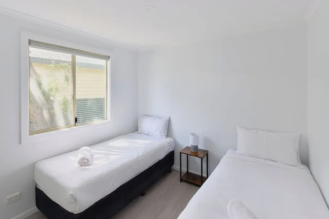 2 Bedrooms, Cabin, Queen and Twin Beds, RAC Busselton Holiday Park 1/6