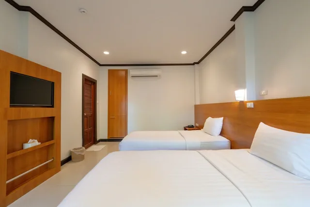 فيلا ديلوكس بسريرين منفصلين بغرفتي نوم، The Green Beach Resort 1/10