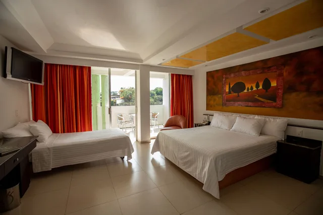 Family, Triple, 1 Queen and 1 Single Bed, Courtyard View, Hotel Borda Cuernavaca 2/6