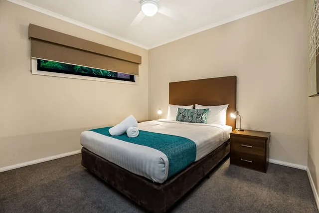 استوديو بسرير كوين، National Hotel Complex And Bendigo Central Apartments 1/2