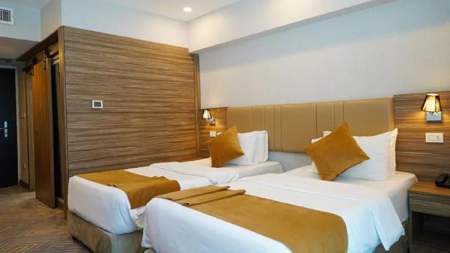 غرفة ديلوكس بسرير مزدوج، MENA Tyche Hotel Amman 3/10