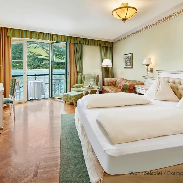 Deluxe, Double Bed, Sauna، Grand Hotel Zell Am See 2/3