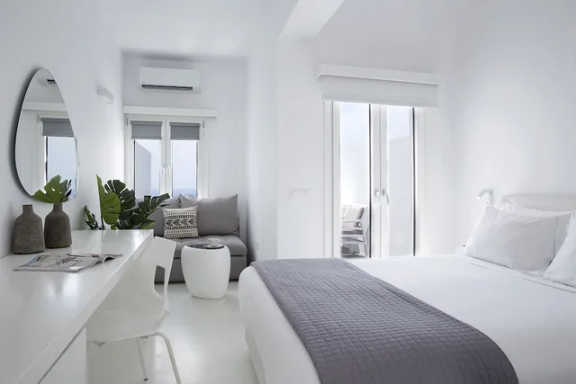 غرفة جونيور بسرير كوين بإطلالة على البحر بجاكوزي، May Seven Suites - Adults Only 4/10