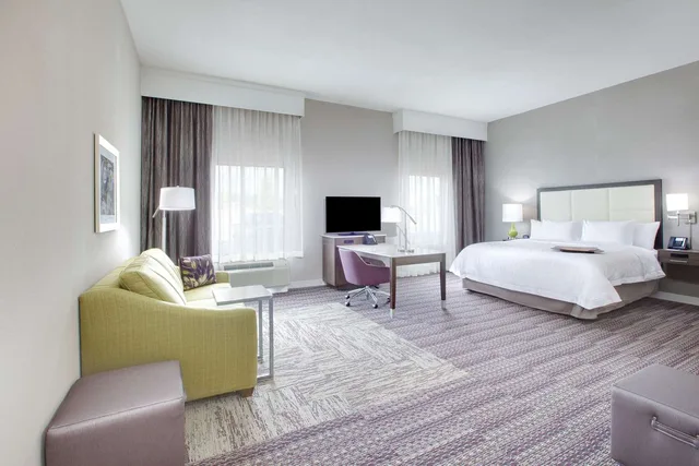 جناح استوديو بسرير كينج مع أريكة لذوي الإعاقة، Hampton Inn and Suites by Hilton Tyler - South 1/4