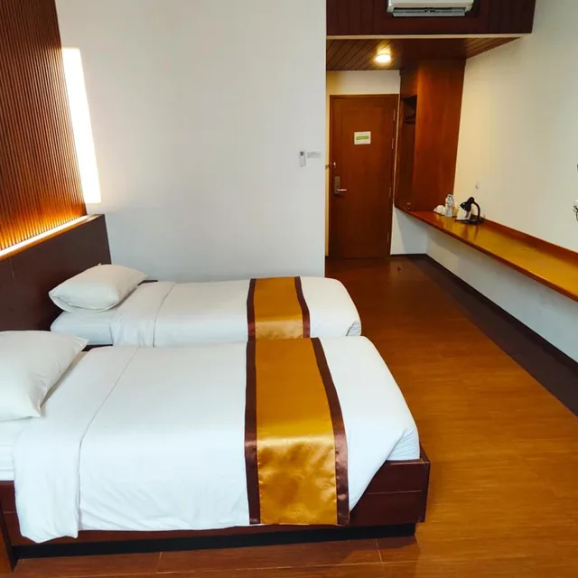 غرفة ديلوكس بسرير مزدوج أو سريرين منفصلين، Odaita Hotel 2/10
