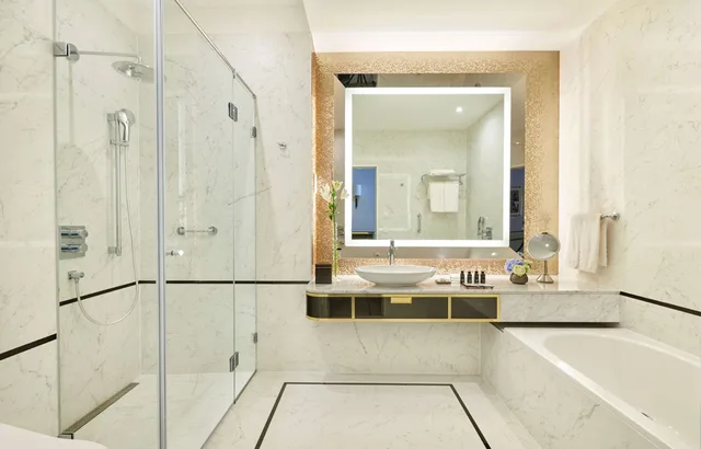 غرفة بريميوم بسرير كينج بإطلالة على المدينة، Parisi Udvar Budapest-Unbound Collection By Hyatt 6/8