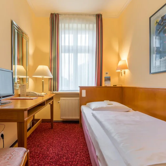 غرفة اقتصادية مفردة، GALERIE HOTEL LEIPZIGER HOF 1/8