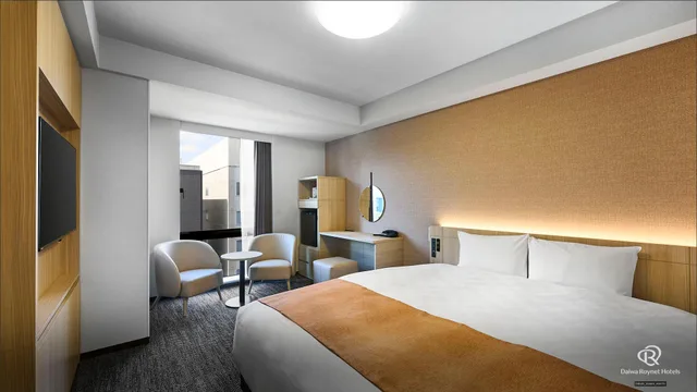Renovated, Deluxe, Double Bed، Daiwa Roynet Hotel Kyoto Shijo Karasuma 1/2