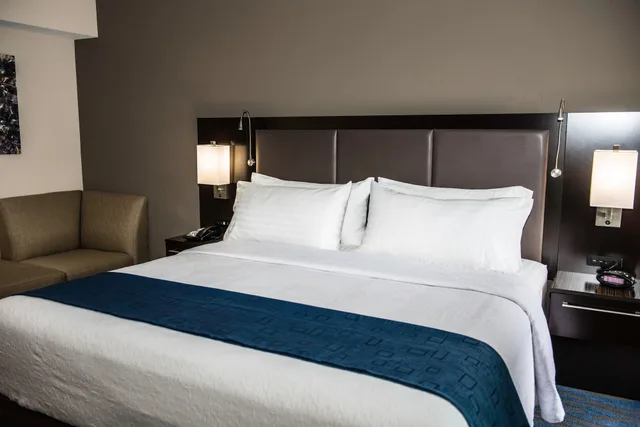 غرفة قياسية بسرير كينج بإطلالة على المدينة، Holiday Inn Owensboro Riverfront 3/5