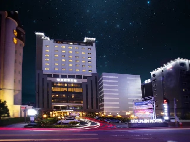 غرفة ديلوكس بإطلالة على البحر، Hyunjin Tourist Hotel 1/1