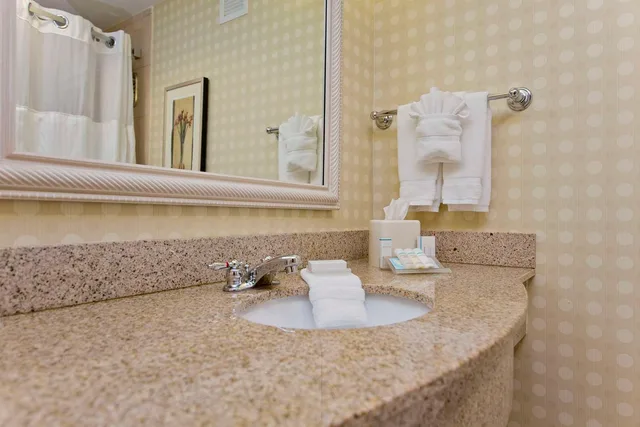 غرفة بريميوم بسرير كينج، Hilton Garden Inn Winchester 8/8
