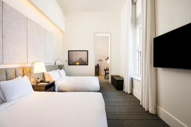 غرفة ديلوكس بسرير مزدوج، The Richardson Hotel 4/5