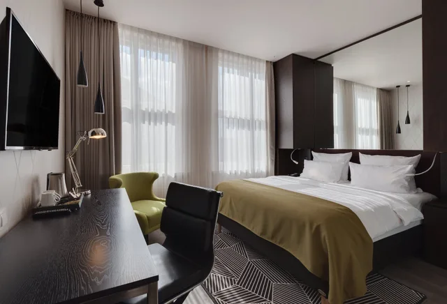 غرفة قياسية بسرير مزدوج، HOLIDAY INN DRESDEN - AM ZWINGER 1/10