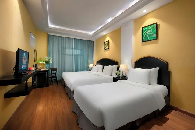 غرفة ديلوكس ثلاثية بسرير مزدوج وسرير فردي، Harmonia Hotel & Spa 8/10