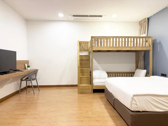 غرفة رباعية، Icon Park Hotel Chiang Mai 3/5