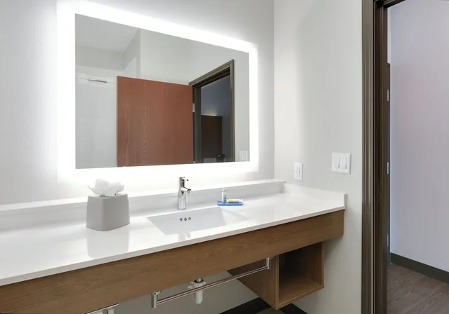 غرفة قياسية بسرير كينج لذوي الإعاقة، Holiday Inn Express Hotel And Suites Denton Unt Twu 5/5