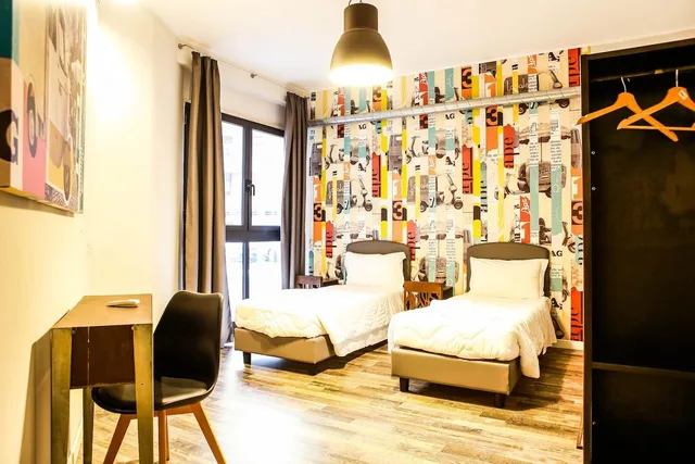 غرفة قياسية ثلاثية، Hostel Trastevere 1/2