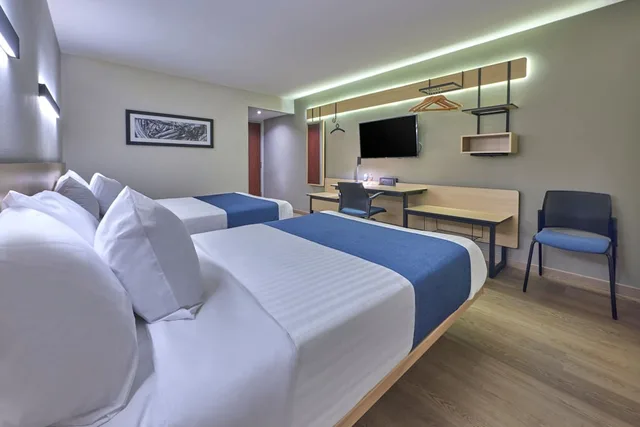 غرفة بسريرين مزدوجين، City Express by Marriott Playa Del Carmen 2/5