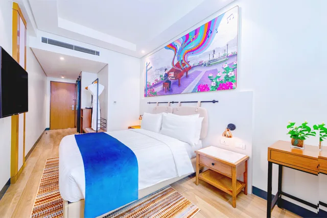 غرفة قياسية بسرير كوين، Belmont Hotel Iloilo 3/4