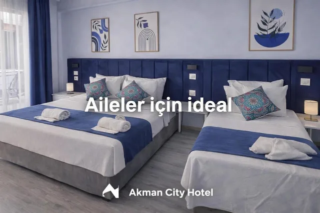 جناح عائلي، Akman City Hotel 7/10