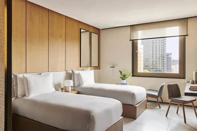 غرفة بسريرين منفصلين، Grand Hyatt Barcelona 3/10