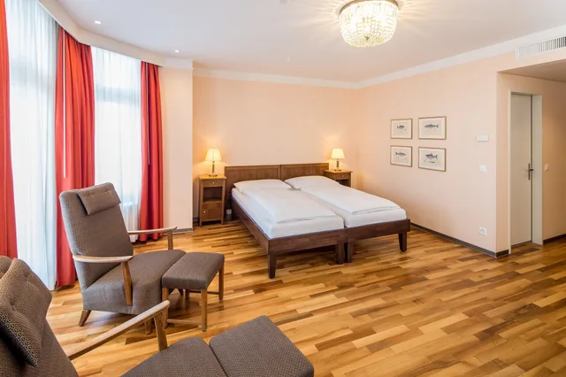 غرفة سوبيريور بسرير مزدوج، Hotel Schweizerhof Basel 2/7