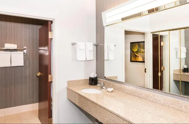 غرفة سوبيريور بسرير كينج بشرفة، Country Inn & Suites by Radisson, Columbus-Edinburgh 4/9