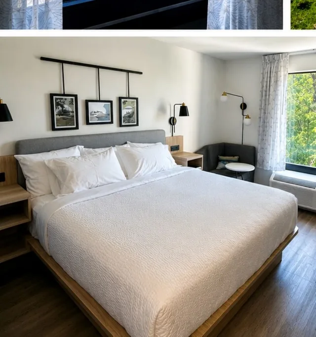 غرفة بسرير كينج لذوي الإعاقة، Sleep Inn & Suites Savannah Tennessee Riverfront 1/10