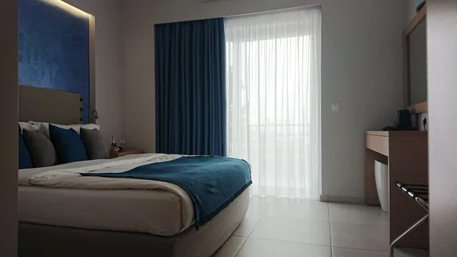 استوديو بسرير كوين بإطلالة على البحر، Diolkos Studios 1/3