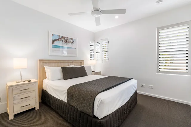 شقة بسرير كوين وسريرين منفصلين بغرفتي نوم، Bella Casa Noosa 3/10
