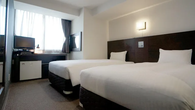 World, Economy, Twin Beds, Smoking، Green Rich Hotel Kagoshima Tenmonkan 1/1