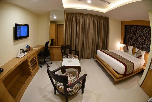 غرفة ديلوكس بسرير مزدوج، Hotel Grand Rajputana 1/2
