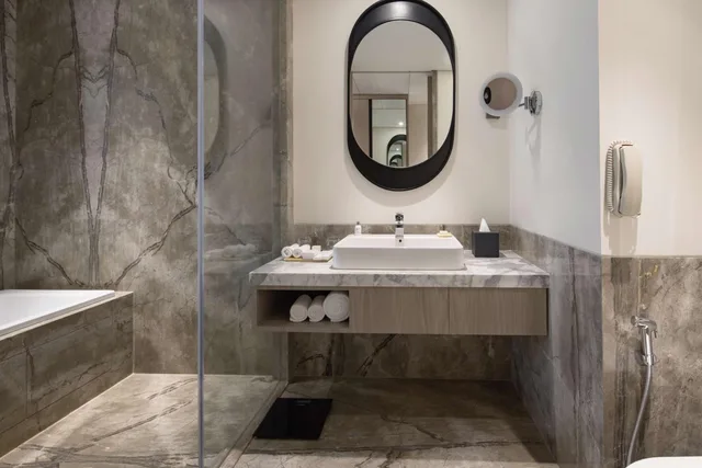 غرفة تنفيذية بسرير مزدوج، Radisson Blu Mumbai International Airport 7/7